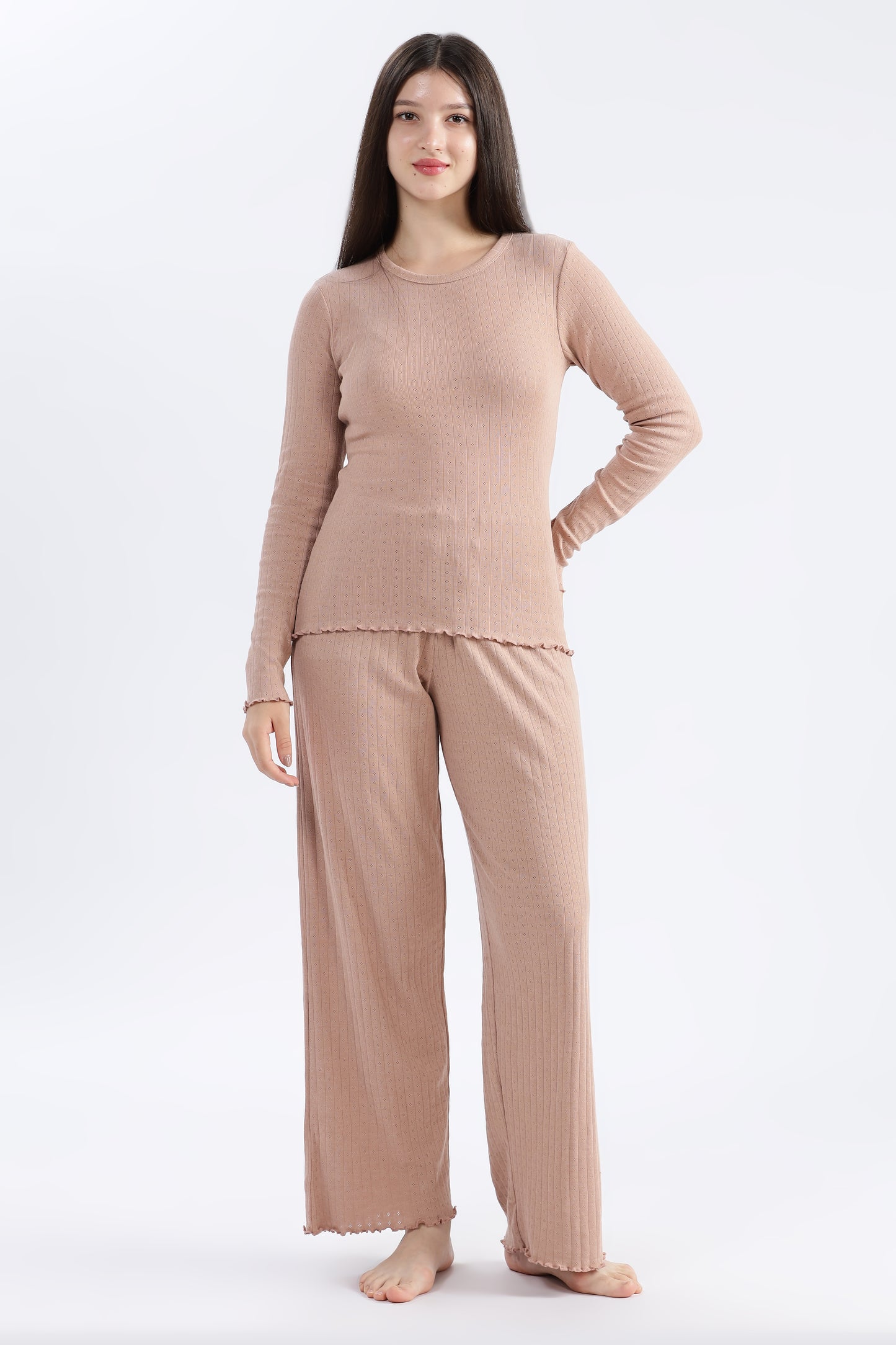 Women’s Pointelle Loungewear Set