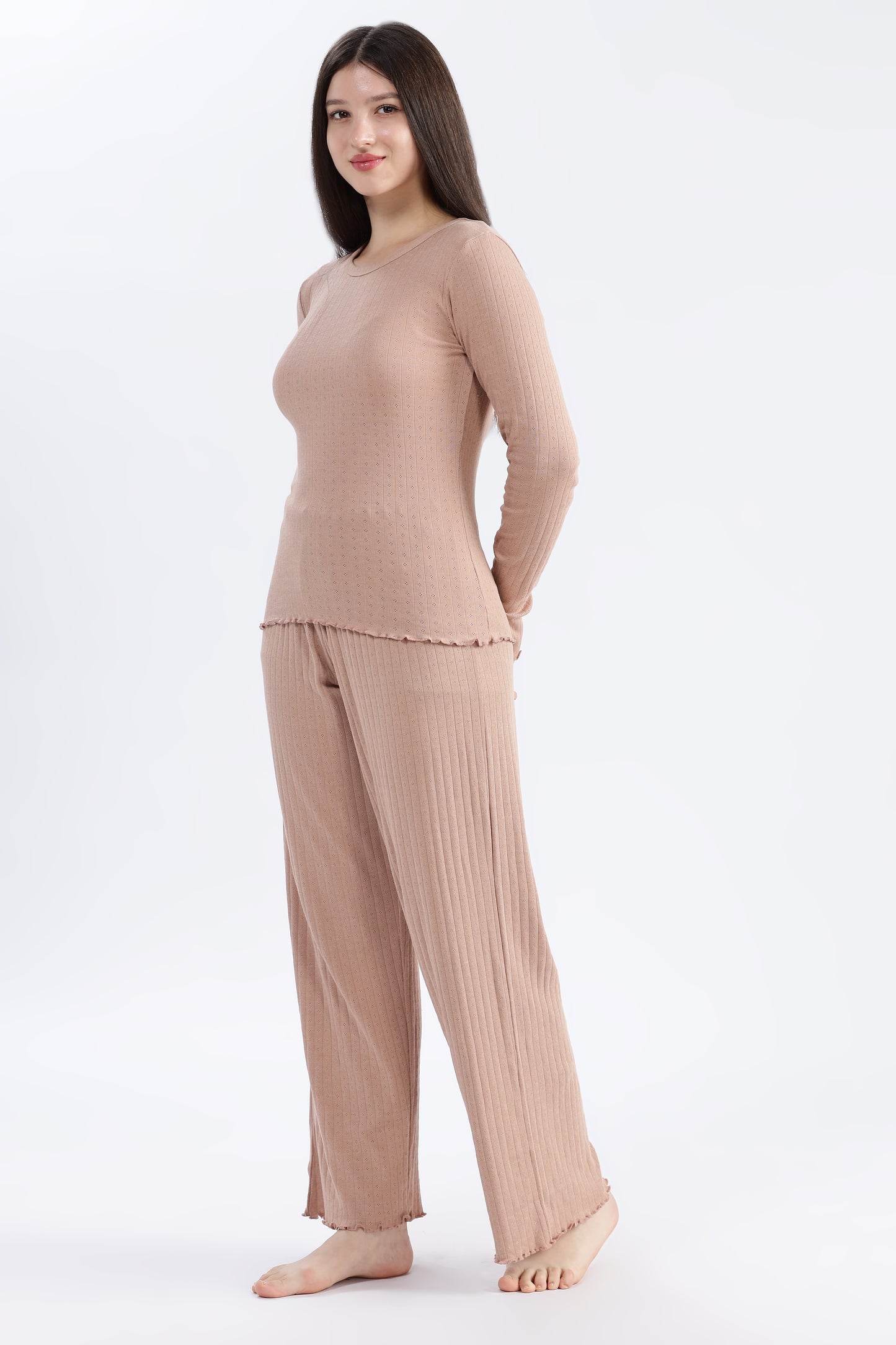 Women’s Pointelle Loungewear Set