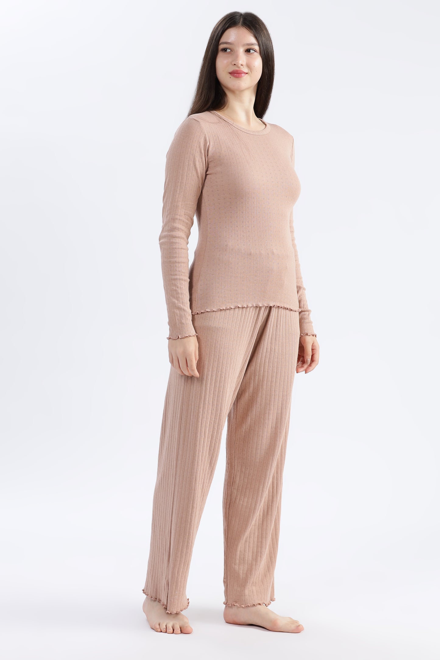 Women’s Pointelle Loungewear Set
