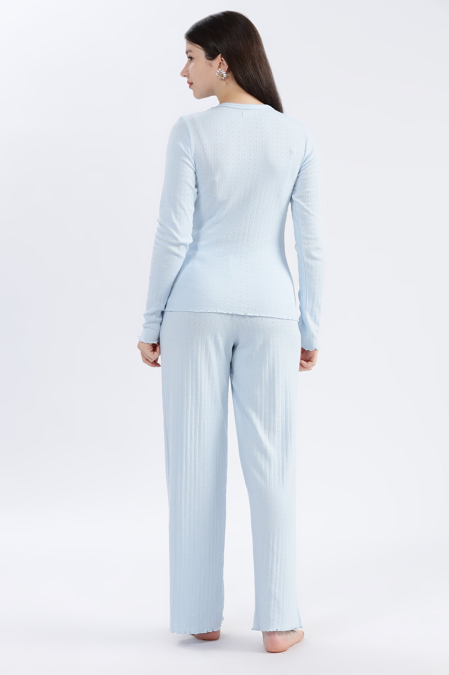 Women’s Pointelle Loungewear Set
