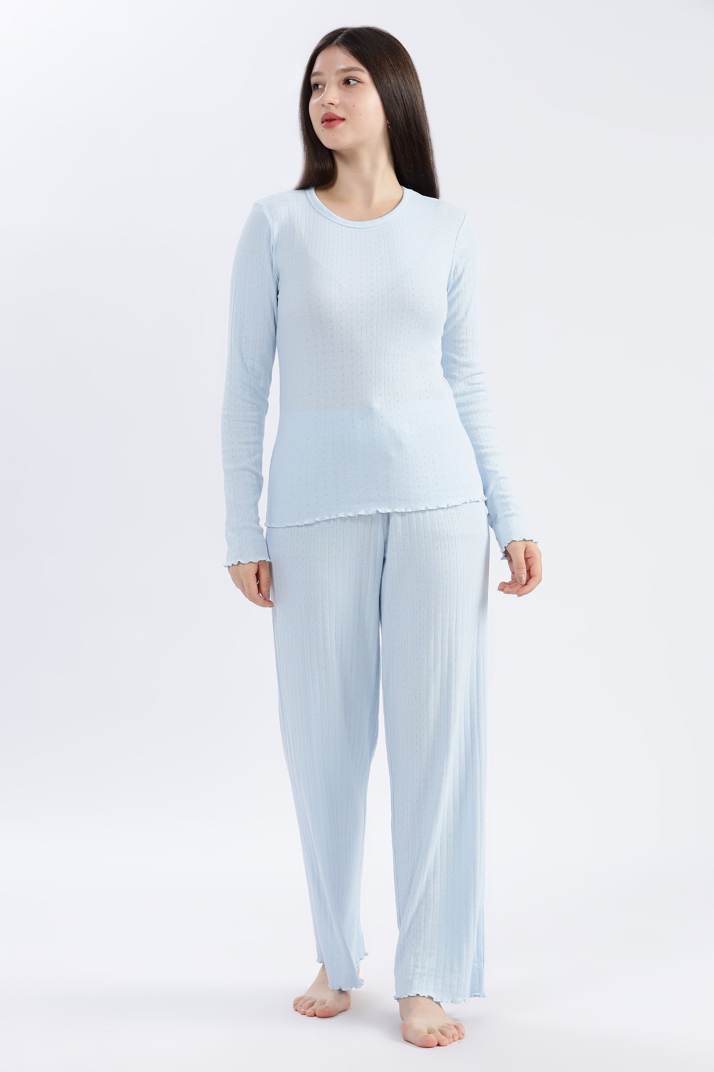 Women’s Pointelle Loungewear Set