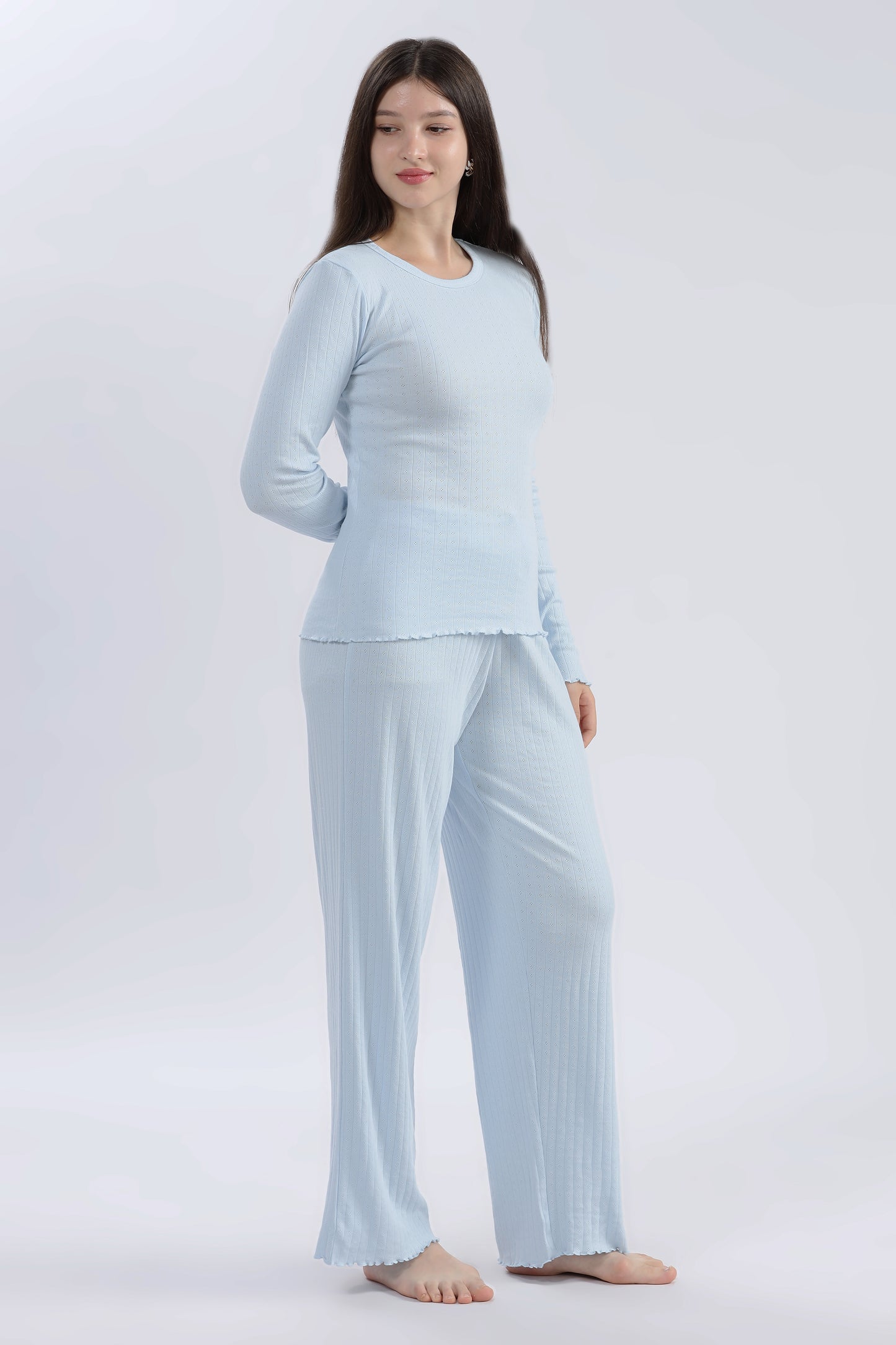 Women’s Pointelle Loungewear Set