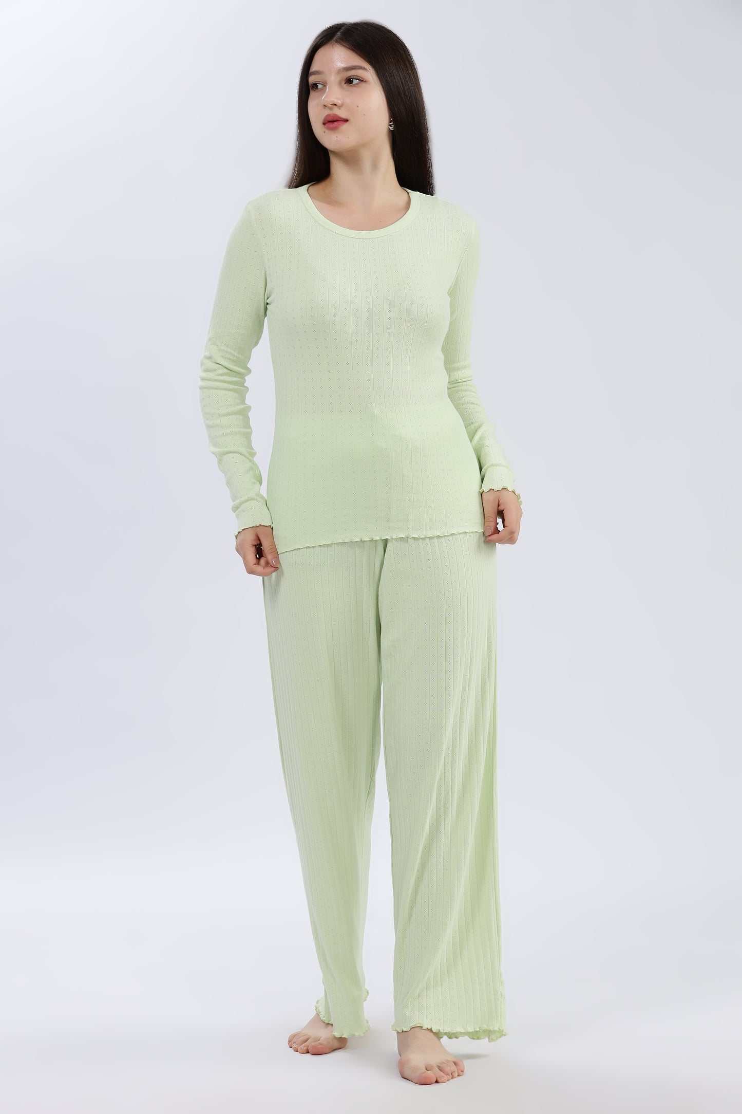 Women’s Pointelle Loungewear Set
