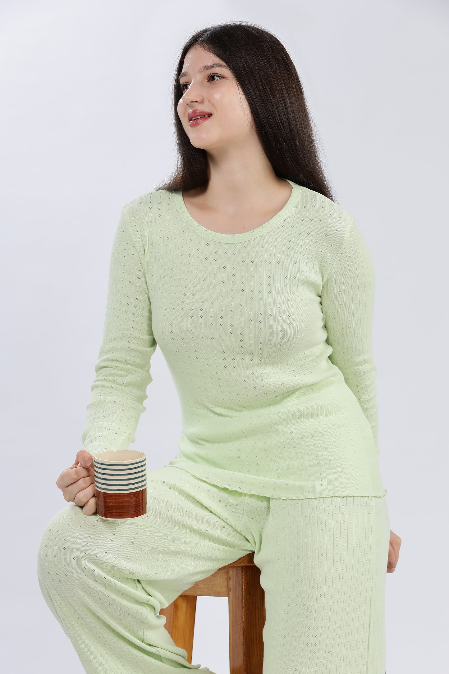 Women’s Pointelle Loungewear Set
