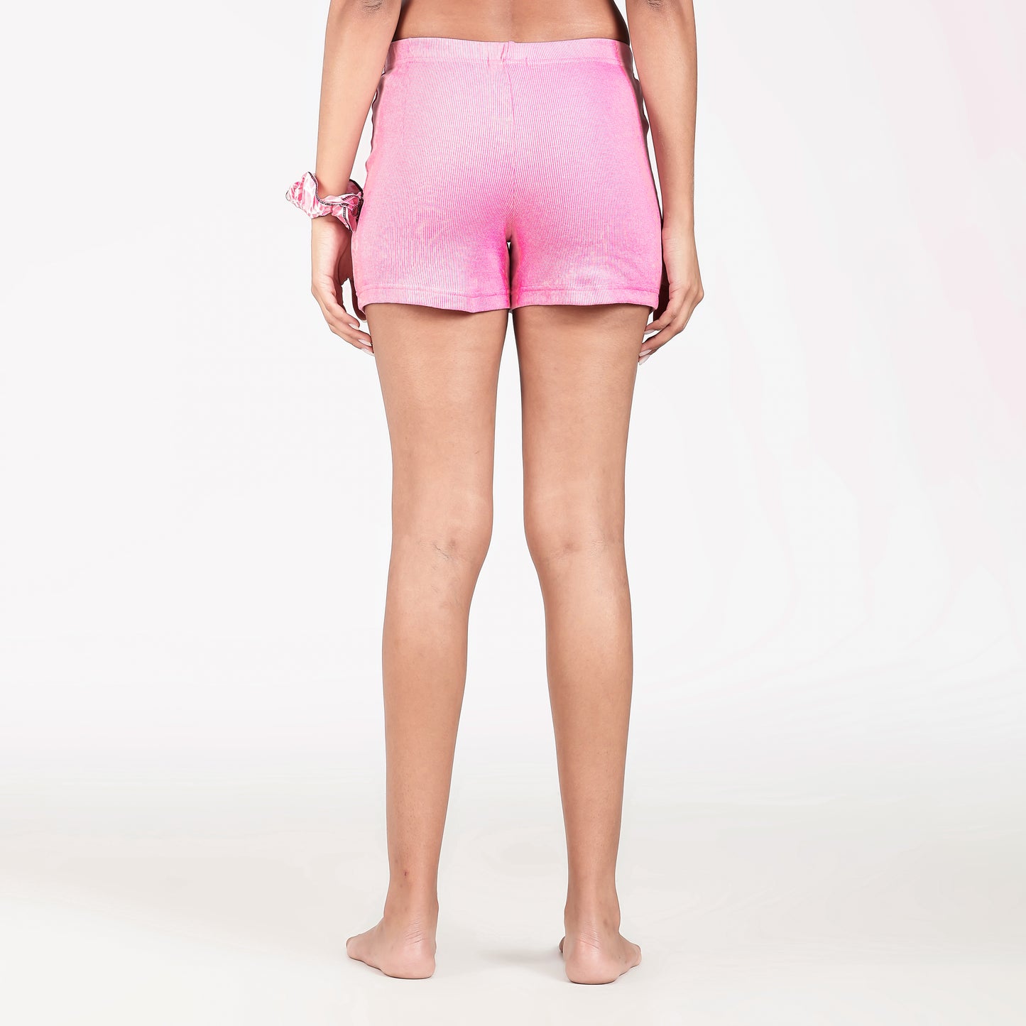 Turtle Women’s Ribbed Short Set Pink