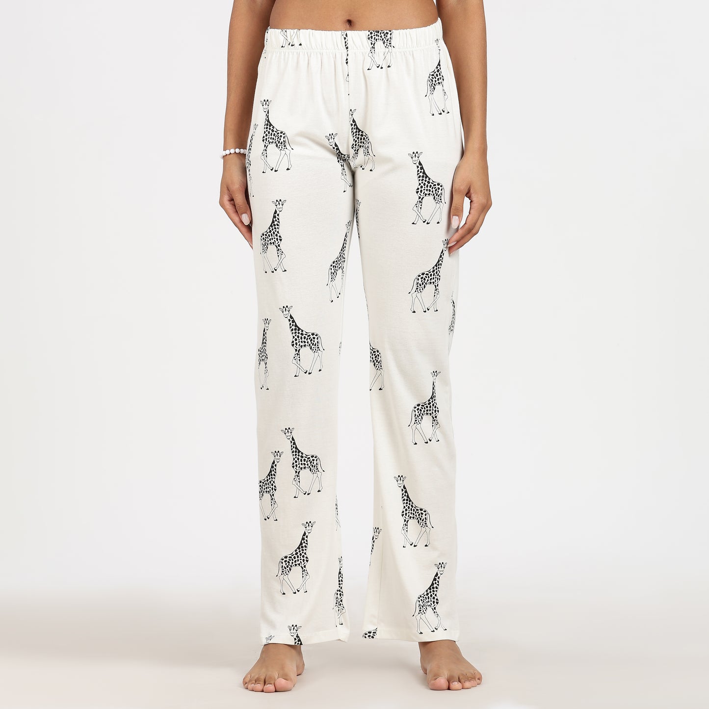 Turtle Cotton Pyjama Set Women’s Zebra Print