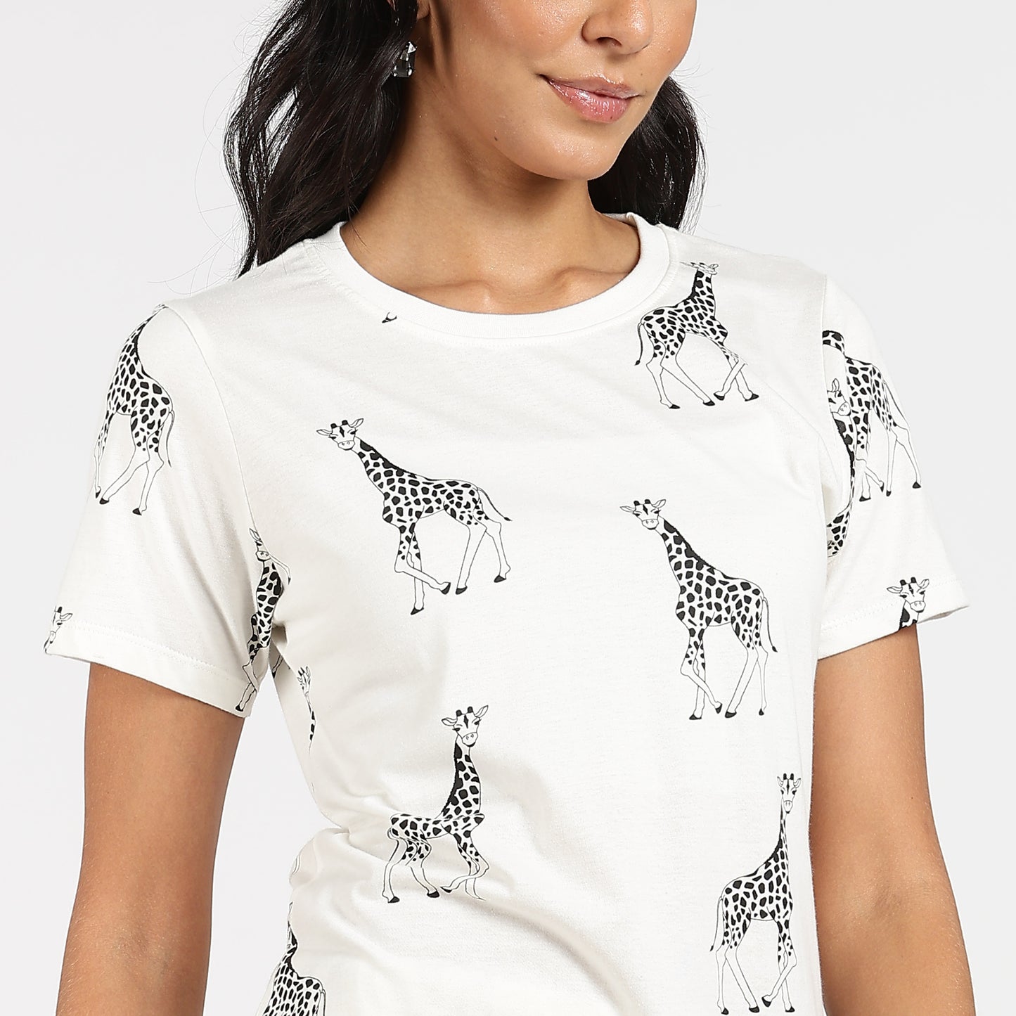 Turtle Cotton Pyjama Set Women’s Zebra Print