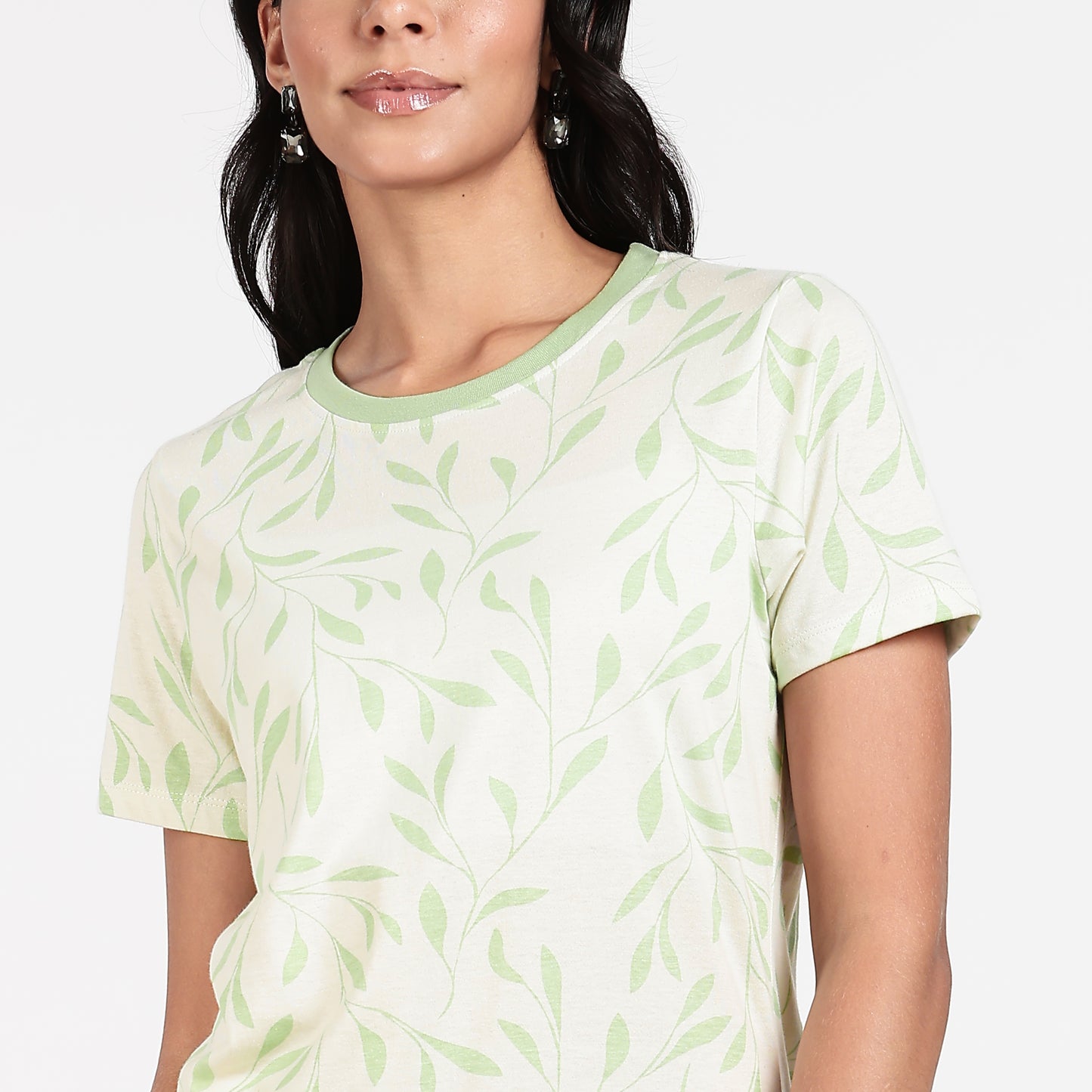 Turtle Women’s Pyjama Set Nightwear Minty Leaf