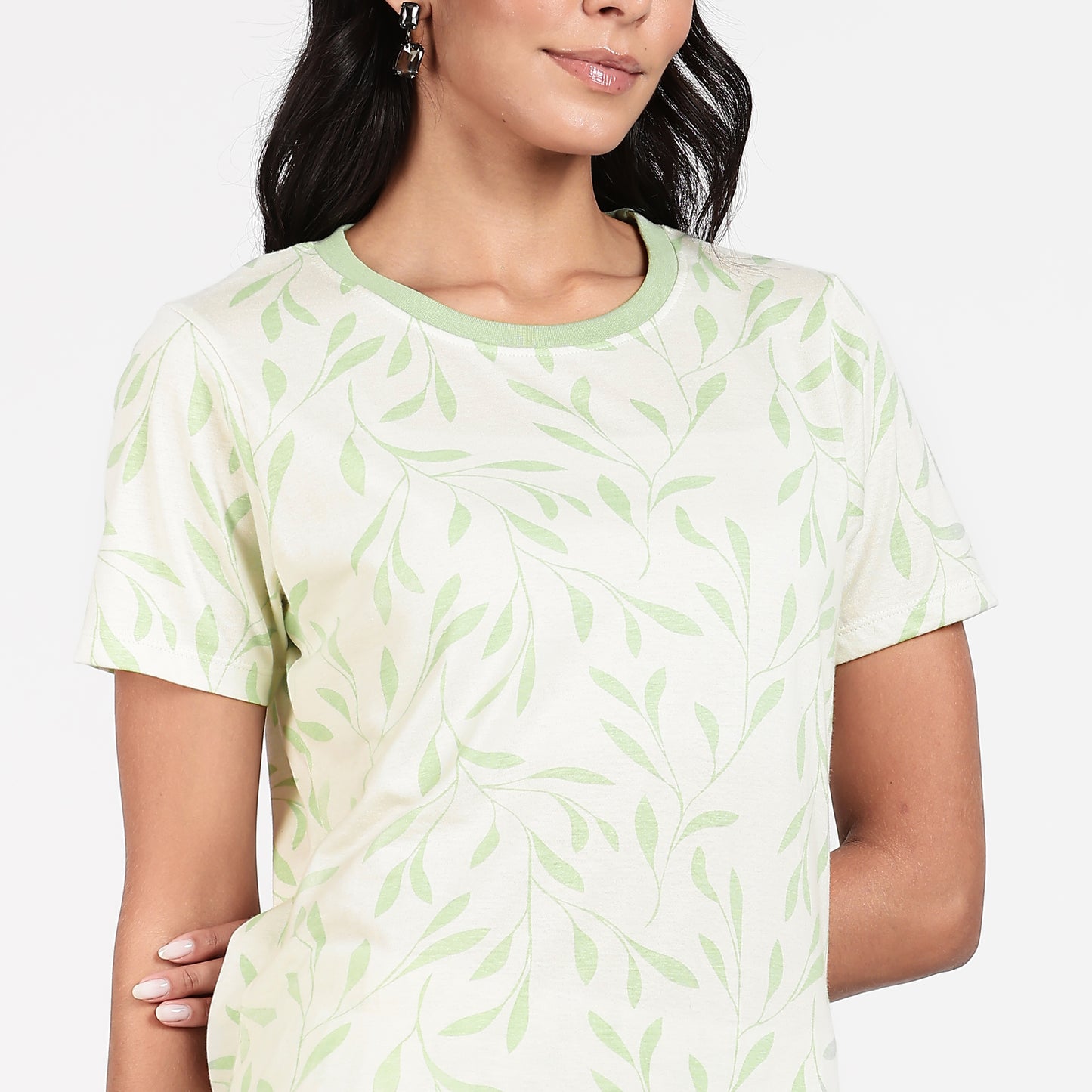 Turtle Women’s Pyjama Set Nightwear Minty Leaf
