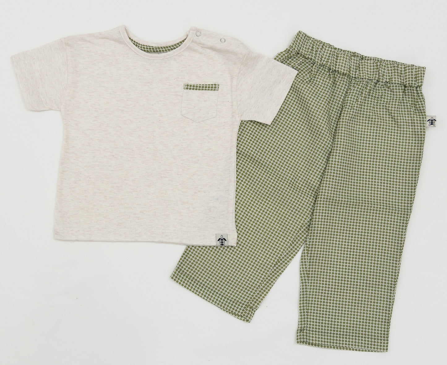 Greeny Floral Kids Revere Pyjamas