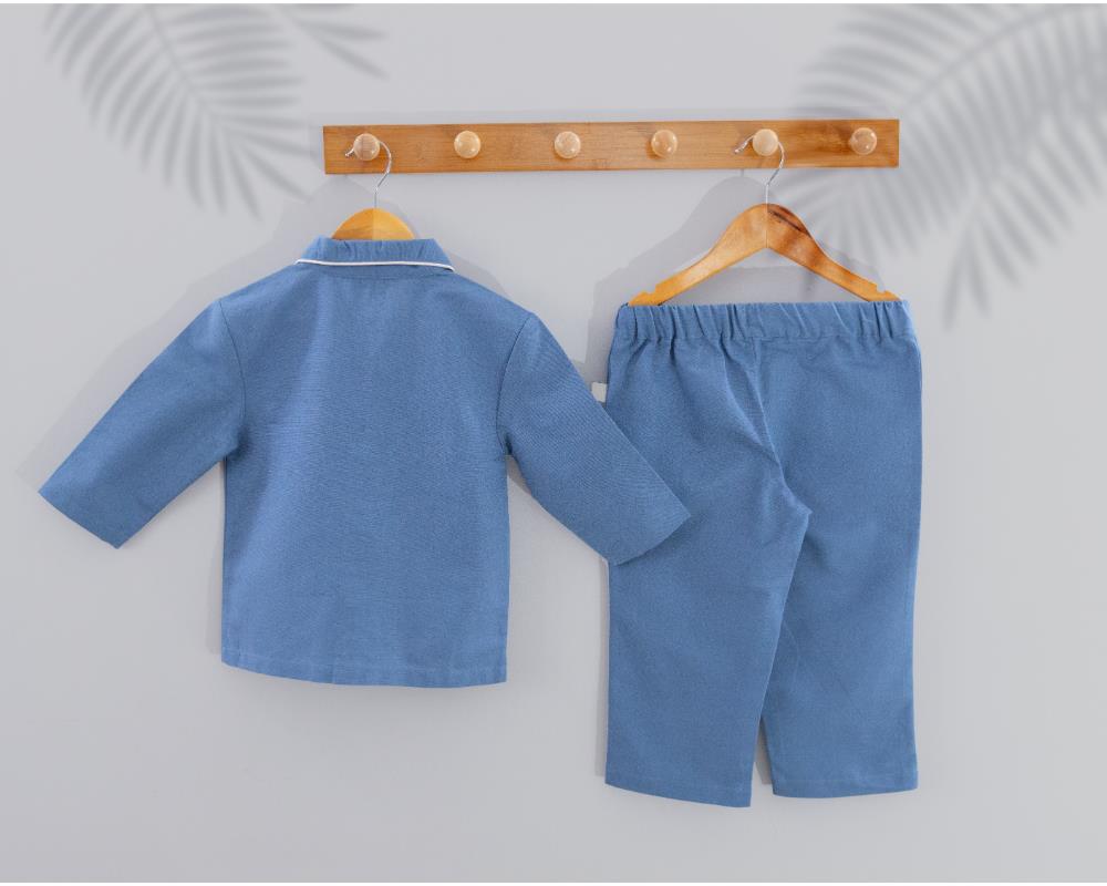 Air Force Blue Kids Revere Pyjamas