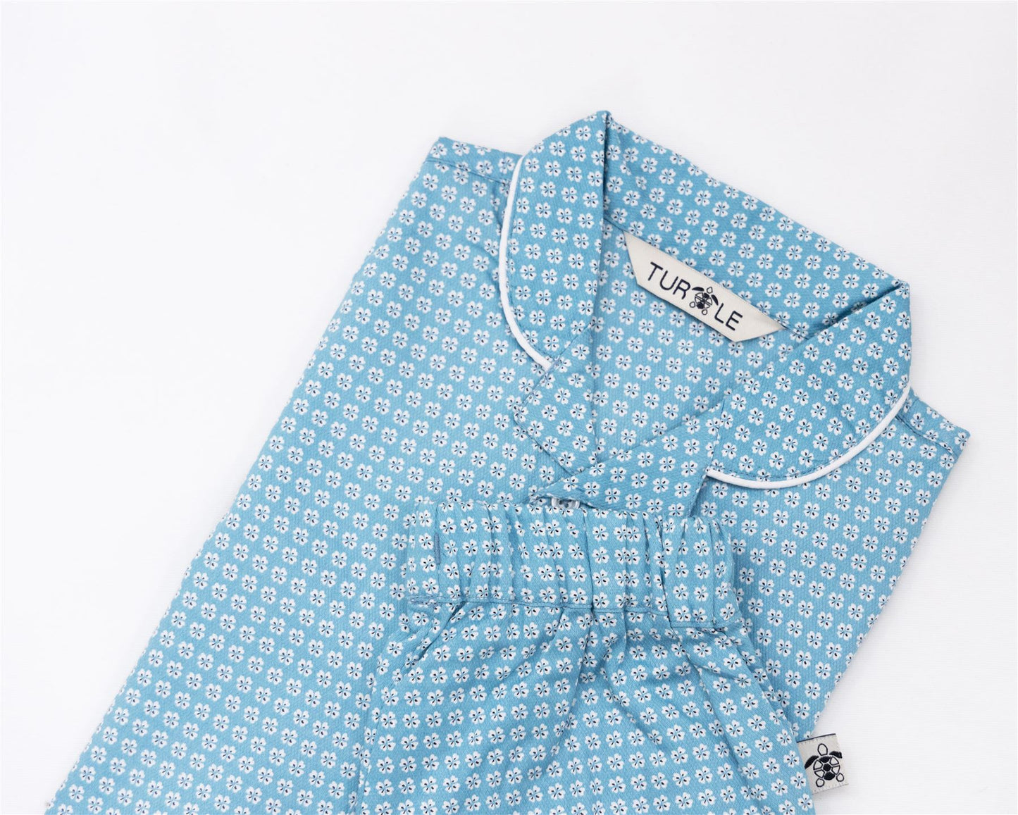Mini Blue Floral Kids Revere Pyjamas