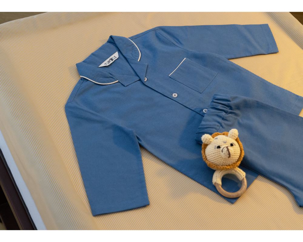 Air Force Blue Kids Revere Pyjamas