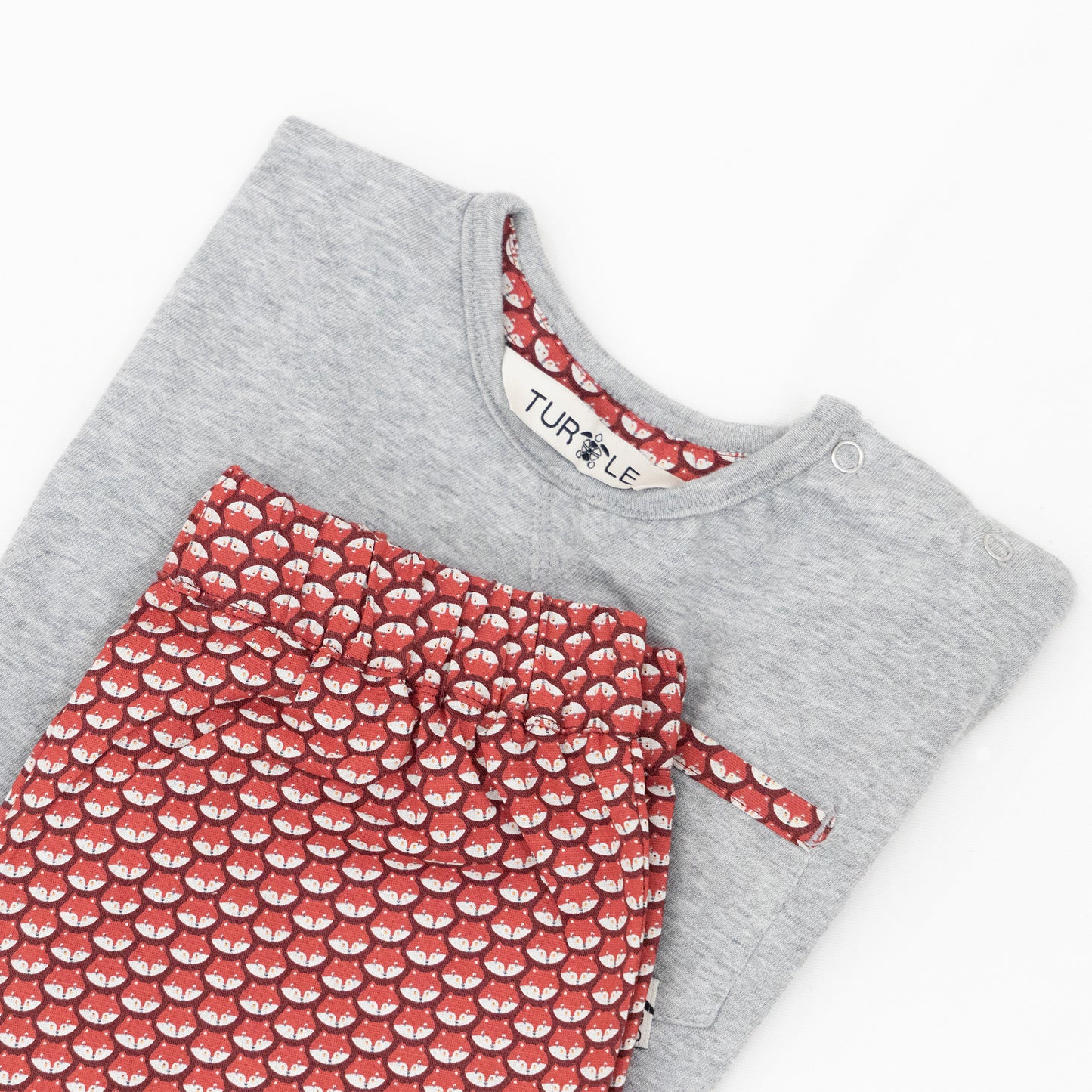 Maroon Fox Kids Revere Pyjamas
