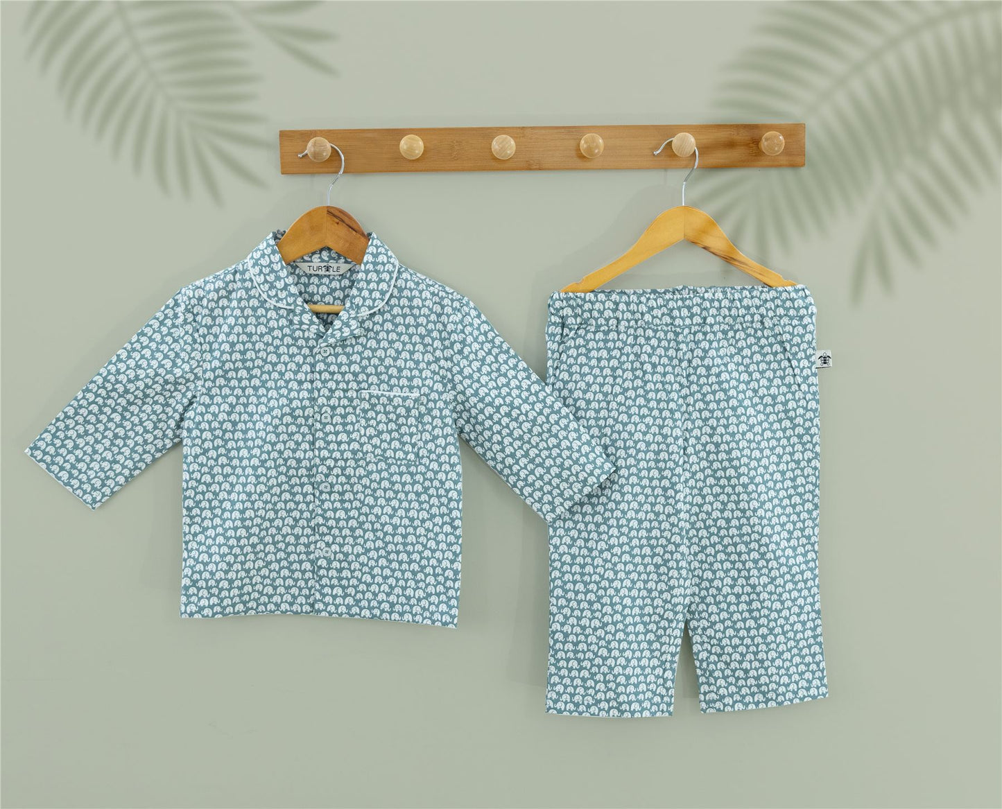 Blue Baby Elephant Kids Revere Pyjamas