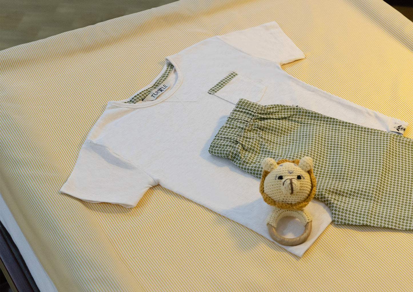 Greeny Floral Kids Revere Pyjamas