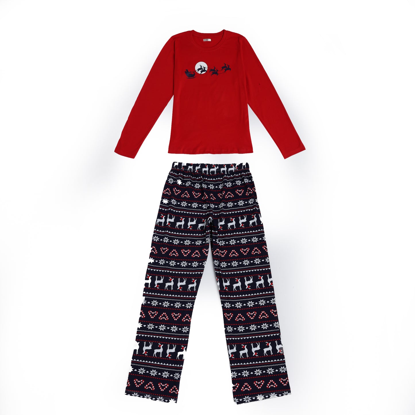 Turtle Christmas Pyjama Set Merry & Snug Women's Pyjama Set