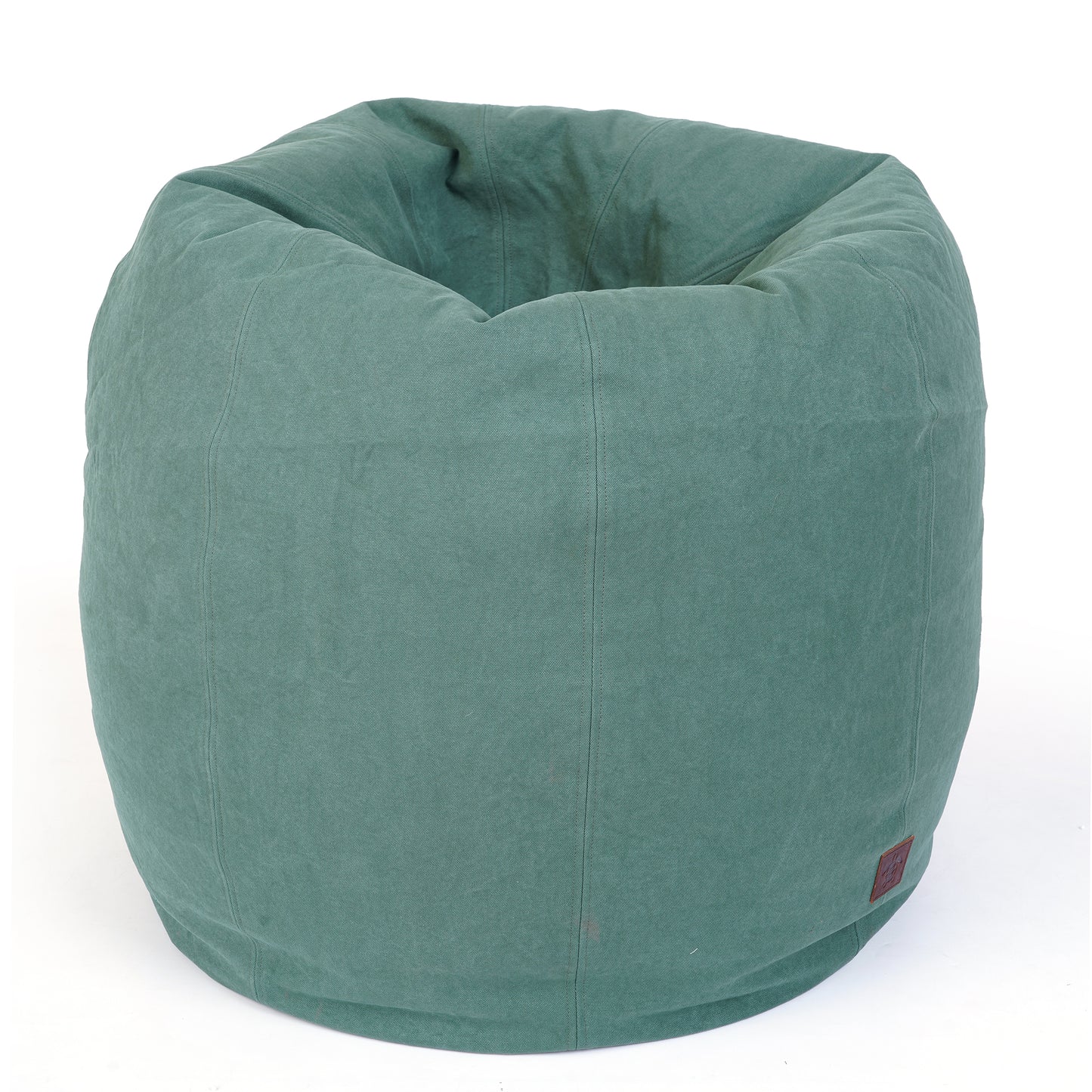 Turtle Bean Bags 100% Cotton Canvas Cover for Adults & Kids - Green