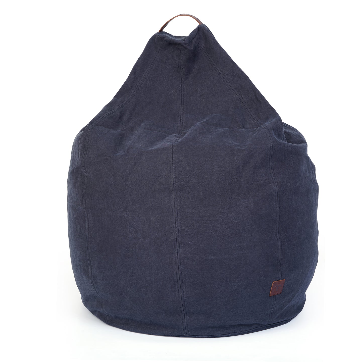 Turtle Bean Bags 100% Cotton Canvas Cover for Adults & Kids - Blue