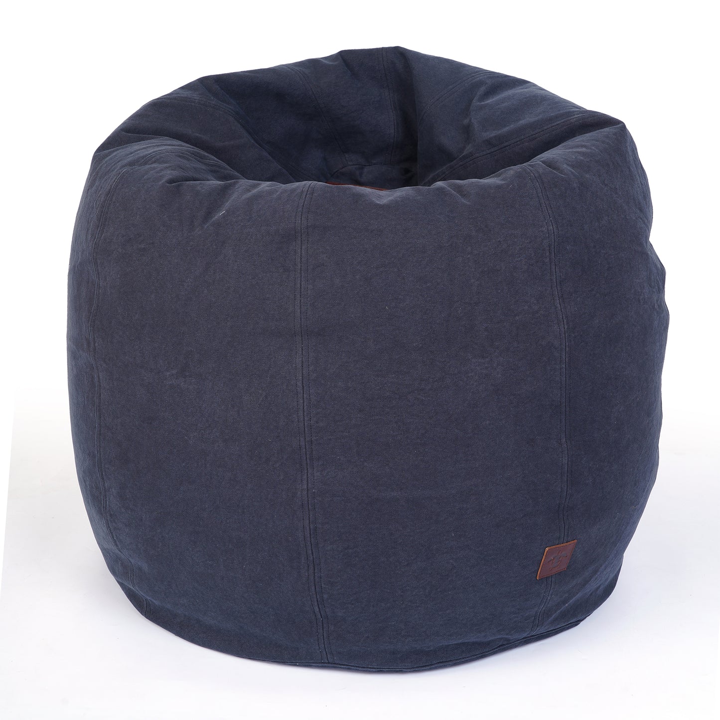 Turtle Bean Bags 100% Cotton Canvas Cover for Adults & Kids - Blue