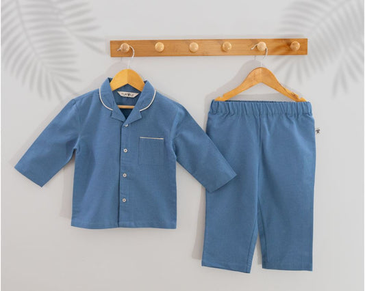 Air Force Blue Kids Revere Pyjamas