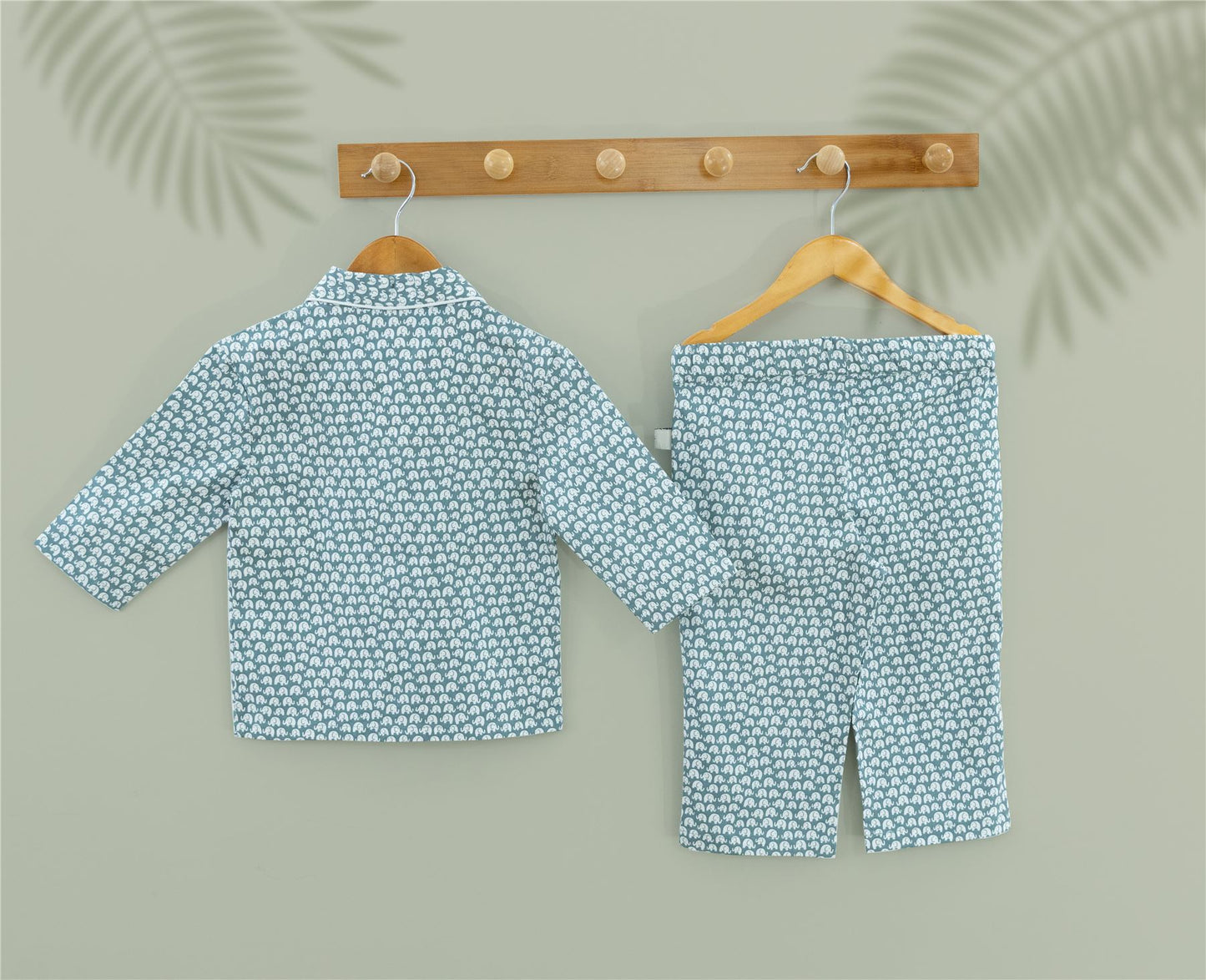Blue Baby Elephant Kids Revere Pyjamas