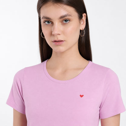 Women’s Cotton Shorts Set Pink