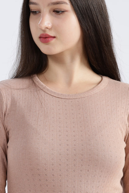 Women’s Pointelle Loungewear Set