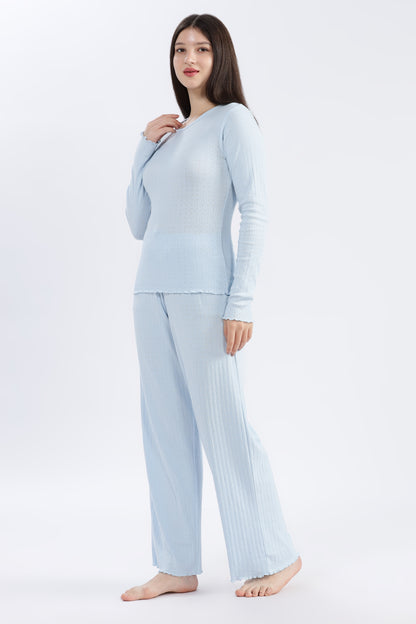 Women’s Pointelle Loungewear Set