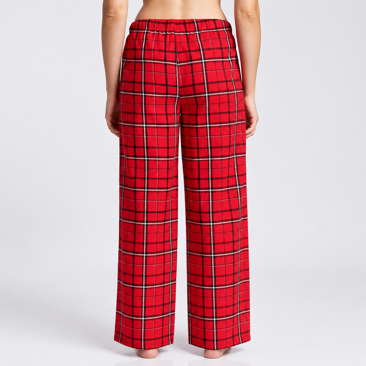 Women’s Cherry Tartan Pyjama Set