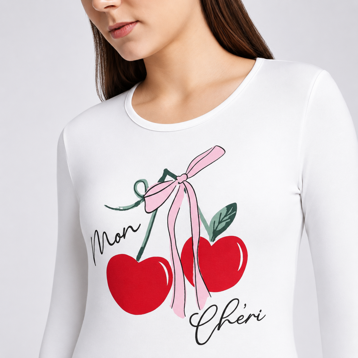 Women’s Cherry Tartan Pyjama Set
