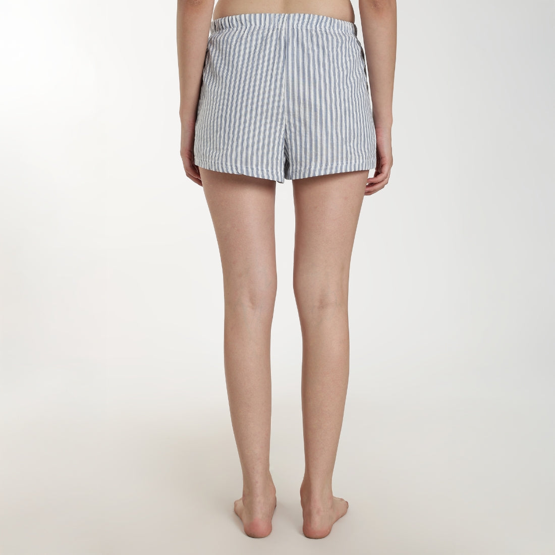 Women’s Revere Shorts Set Blue Stripe