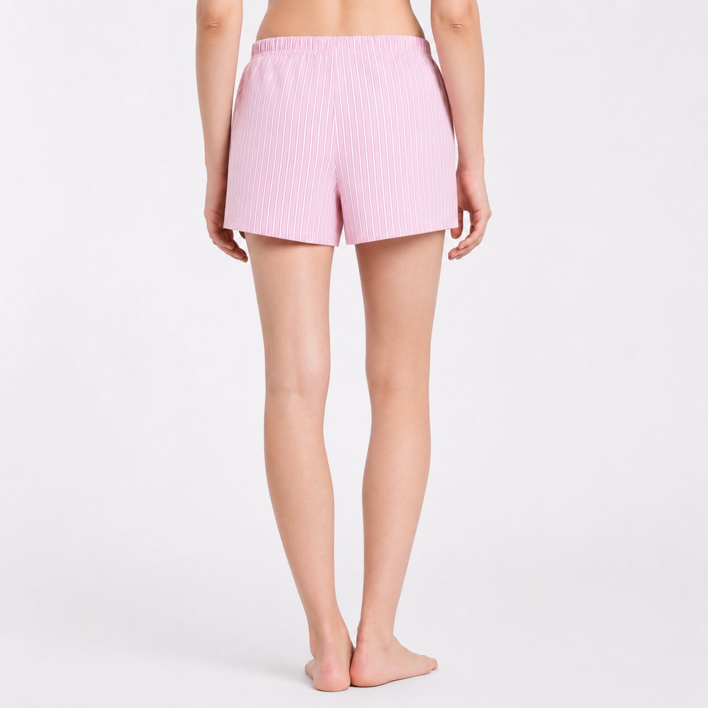 Women’s Cotton Shorts Set Pink