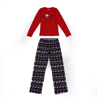 Turtle Christmas Pyjama Set Merry & Snug Women's Pyjama Set