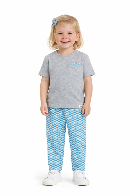 Baby Blue Fox Kids Revere Pyjamas