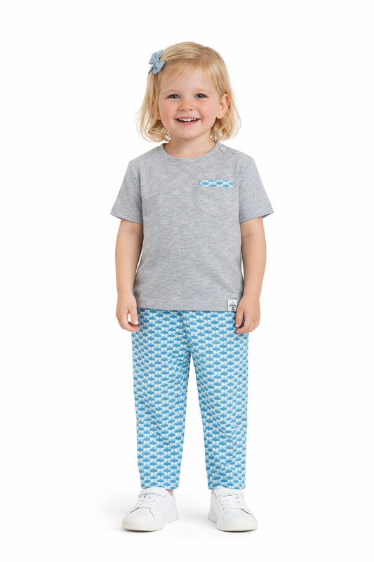 Baby Blue Fox Kids Revere Pyjamas