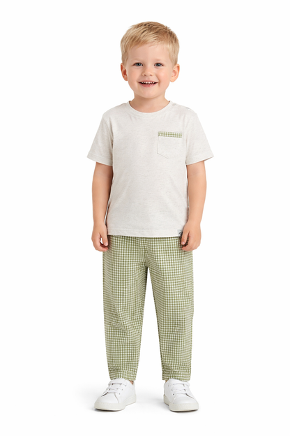 Greeny Floral Kids Revere Pyjamas