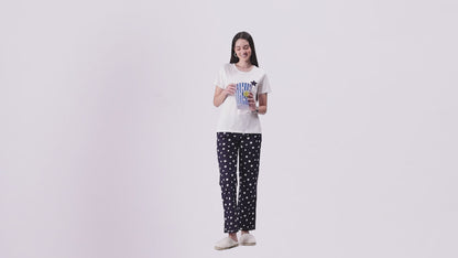 Navy Star Pyjama Set