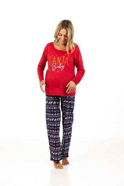 Santa Baby Maternity Pyjama Set