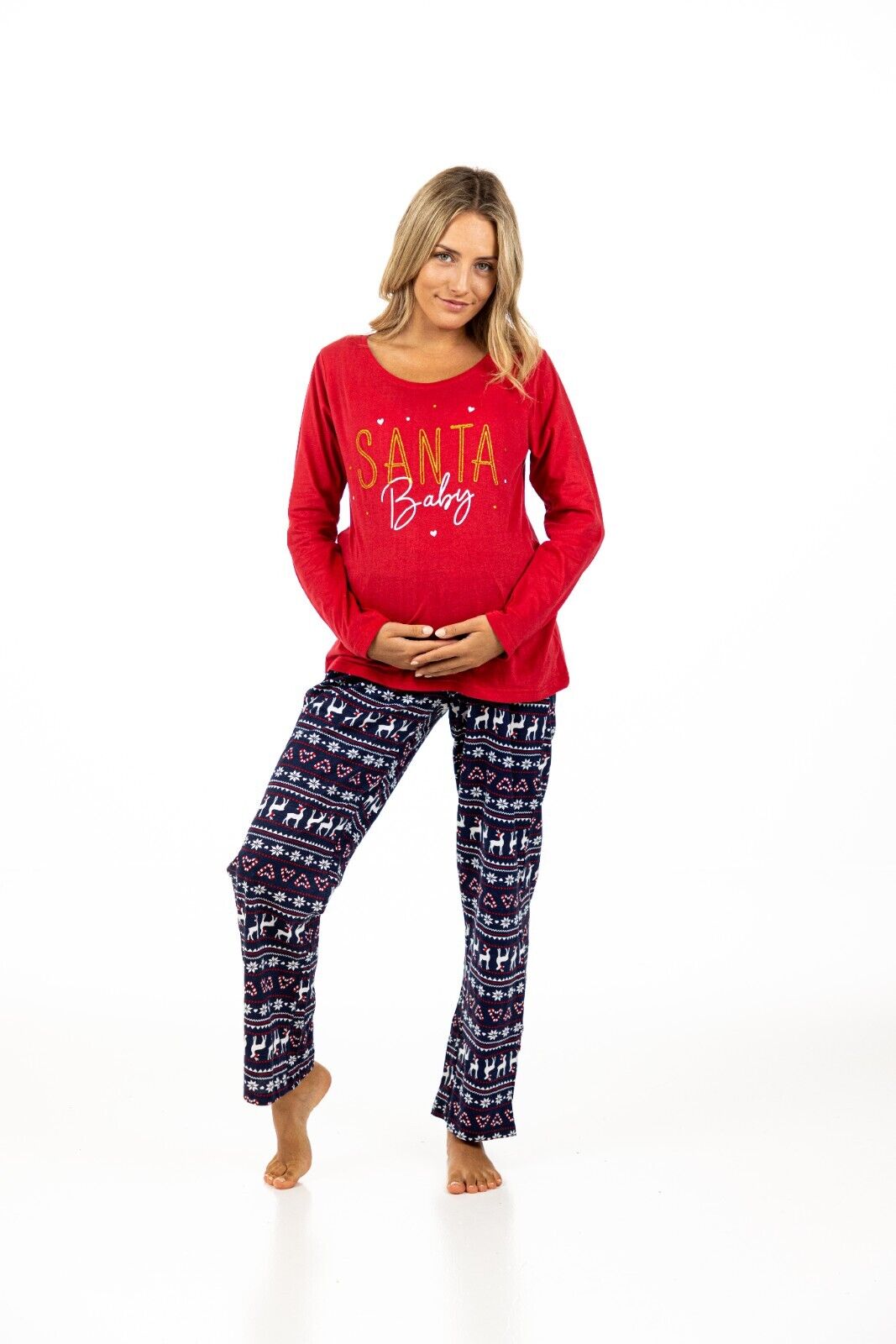 Santa Baby Maternity Pyjama Set