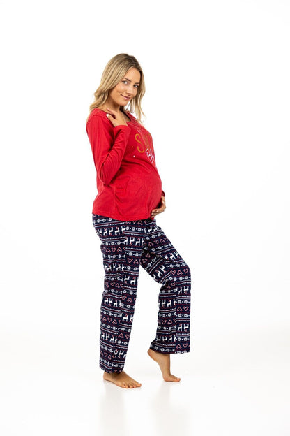 Santa Baby Maternity Pyjama Set