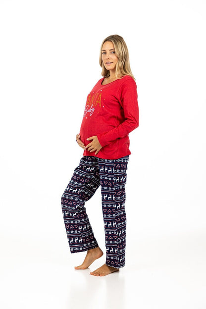 Santa Baby Maternity Pyjama Set